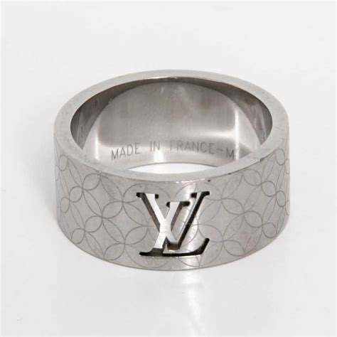 louis vuitton ring herren silber